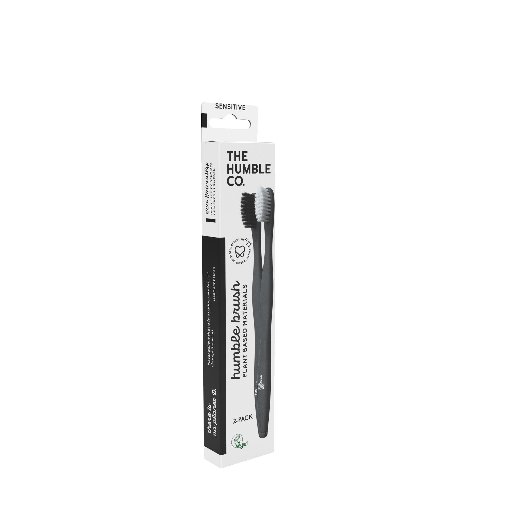 Humble Pflanzenbasierte Zahnbürste, sensitiv, diverse Set