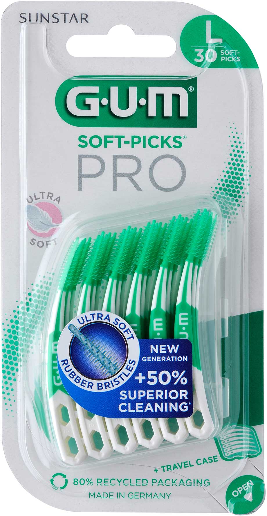 GUM® SOFT-PICKS® Pro,  Large 30 Stück