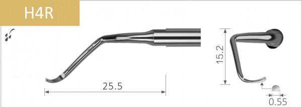 Xpedent Ultraschallspitzen für Satelec kompatibel sH4R