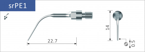 Xpedent Ultraschallspitzen für Sirona kompatibel, Paro srPE1