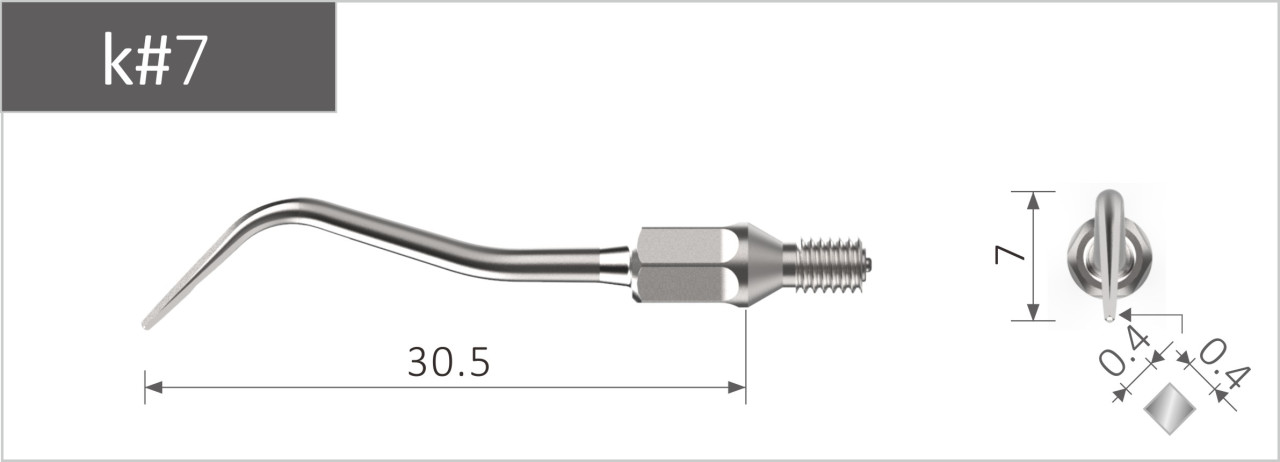 Xpedent Ultraschallspitzen für KaVo kompatibel K#7